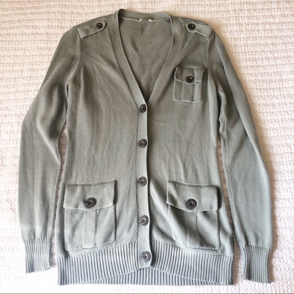 Fossil // button down cardigan